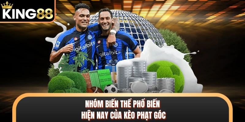 Nhóm biến thể phổ biến hiện nay của kèo phạt góc